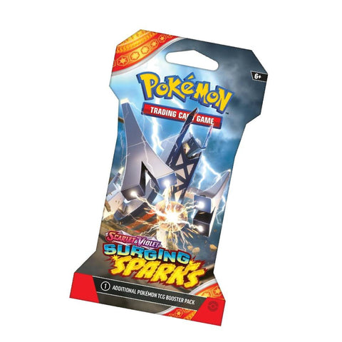 Pokemon Scarlet & Violet Surging Sparks papildymo pakelis 10 kortų (EN)