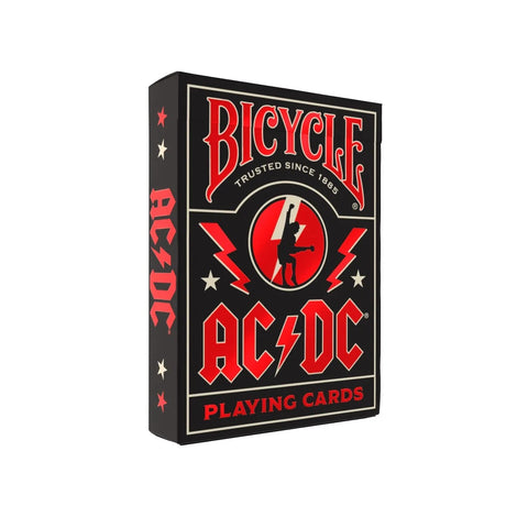 Bicycle AC/DC pokerio kortos – kolekcinės, triukams ir žaidimams