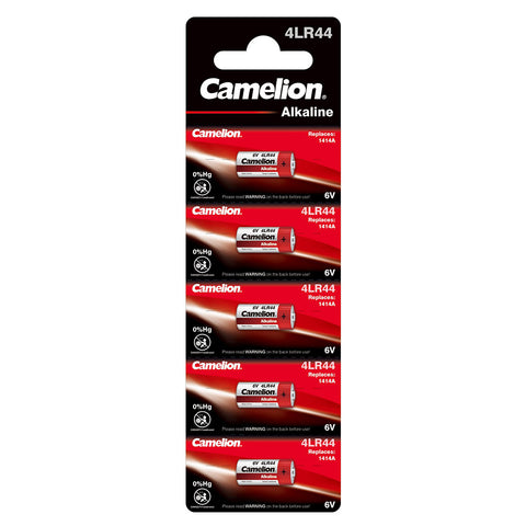 Camelion 4LR44 6V šarminės baterijos, 5 vnt. rinkinys