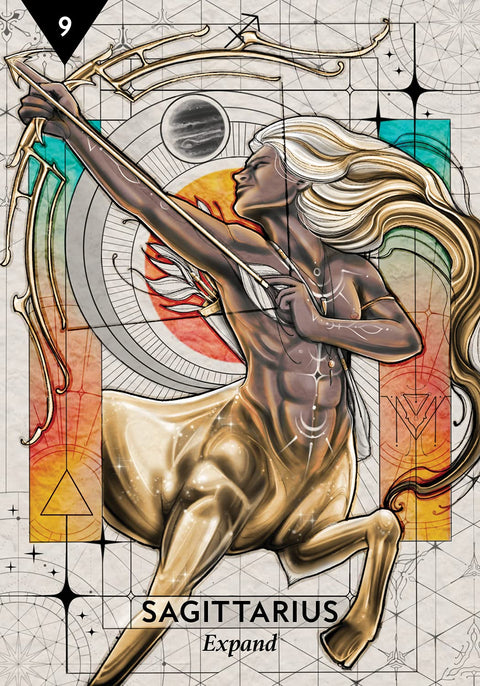 Astrologinės orakulo kortos – kišeninis rinkinys, 56 kortos