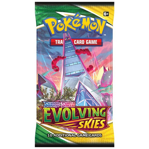 Pokémon Evolving Skies papildymo pakelis – 10 kortų boosteris