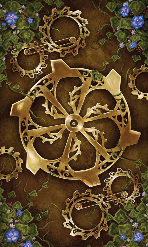 Steampunk fėjų Taro kortos su knyga – 78 kortų RWS rinkinys