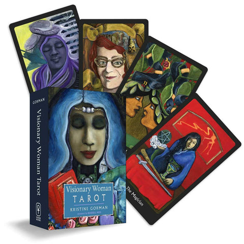 Visionary Woman Tarot taro kortos – mistinė kaladė saviugdai