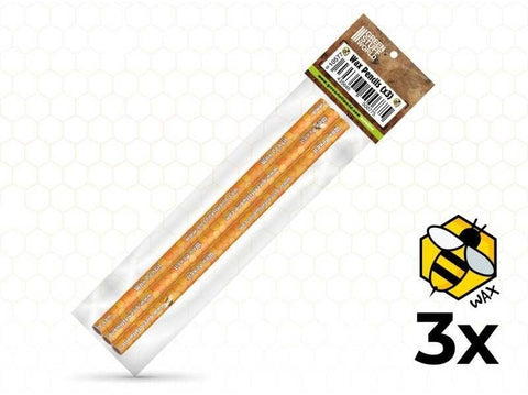 Green Stuff World vaškiniai pieštukai smulkioms detalėms, 3 vnt.