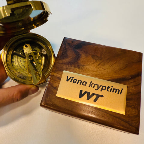 Personalizacija: išgraviruok vardą ar palinkėjimą ant METALINĖS LENTELĖS