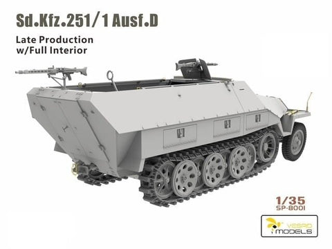 Vespid Models Sd.Kfz.251/1 Ausf.D plastikinis modelis 1:35