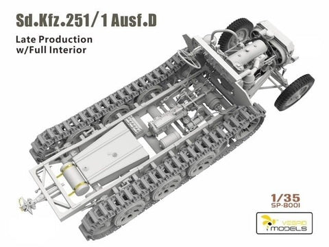 Vespid Models Sd.Kfz.251/1 Ausf.D plastikinis modelis 1:35