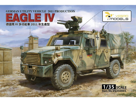 Vespid Eagle IV vokiečių karinis visureigis 1/35 surenkamas modelis