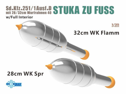 Sd.Kfz.251/1 Ausf.D Stuka zu Fuss plastikinis modelis 1/35
