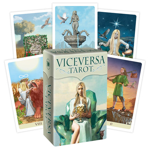 Lo Scarabeo: Viceversa Tarot Mini kortos Lo Scarabeo - HOBI.LT 🇱🇹