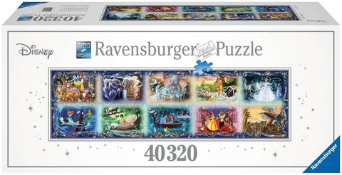 Ravensburger: Viena DIDŽIAUSIŲ dėlionių pasaulyje: "Memorable Disney Moments" - 40320 detalių - HOBI.LT 🇱🇹