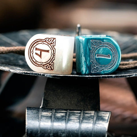 Q - Workshop: Viking modern dice set: Mjolnir kauliukų rinkinys - HOBI.LT 🇱🇹