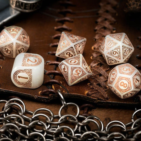 Q - Workshop: Viking modern dice set: Niflheim kauliukų rinkinys - HOBI.LT 🇱🇹