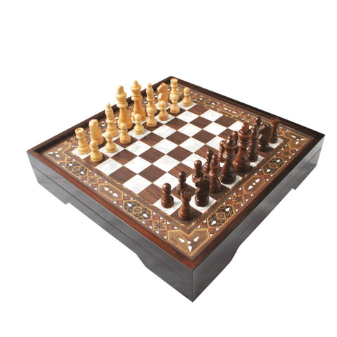 Vip Chess Paper VIP Šachmatų Rinkinys Pearl S - Tobulas Žaidimas Šeimai – HOBi.LT