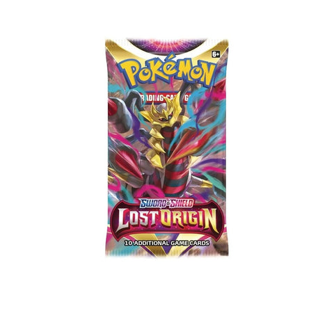 Pokémon TCG Lost Origin papildymo pakelis – 10 kortų (EN)