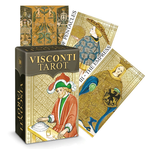 Lo Scarabeo: Visconti Mini Tarot kortos - HOBI.LT 🇱🇹