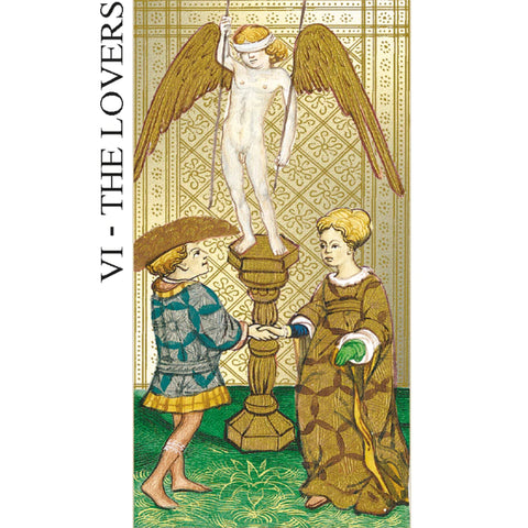 Lo Scarabeo: Visconti Mini Tarot kortos - HOBI.LT 🇱🇹