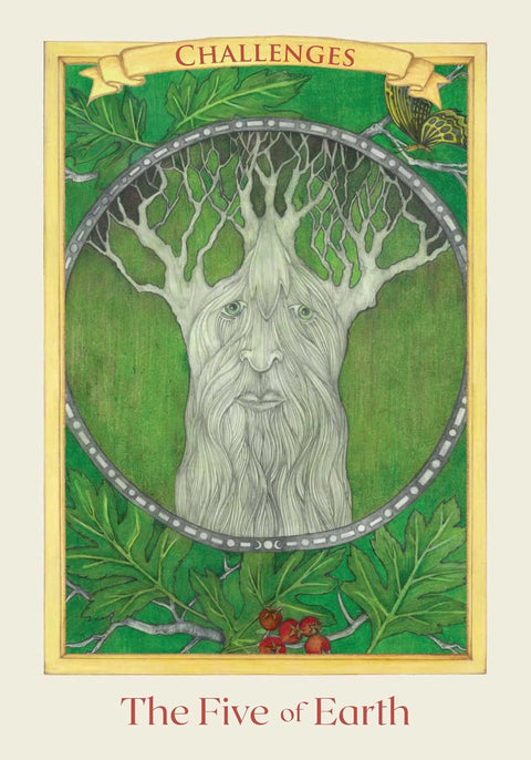 Celtic Elemental Tarot kortos – magiška Gralio išminties kaladė