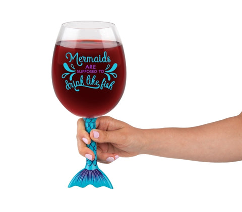 Stiklinė vyno taurė „Undinėlė“ XL 750 ml – BigMouth
