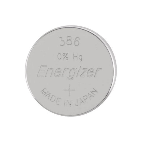Energizer 386/301 sidabro oksido baterija 1,55 V laikrodžiams