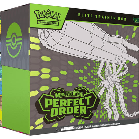 Pokemon Mega Evolution Perfect Order Elite Trainer Box rinkinys (EN)