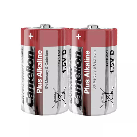 Camelion D LR20 šarminės baterijos 1.5V, 2 vnt.