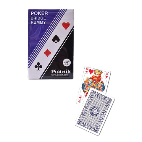 Piatnik kortos pokeriui, bridžui ir rummy – 55 kortų kaladė