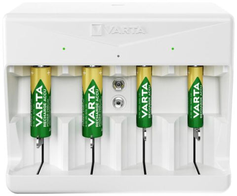 Varta universalus baterijų įkroviklis AA AAA C D 9V USB-C