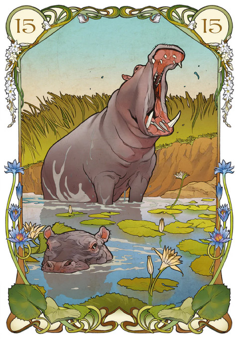 Egipto Lenormand orakulas, 36 kortų kaladė – Lo Scarabeo