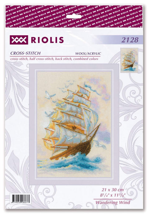 RIOLIS: Wandering Wind. Siuvinėjimo rinkinys iš RIOLIS Nr.: 2128 - HOBI.LT 🇱🇹