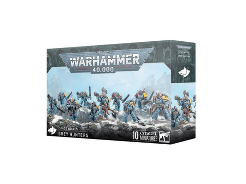 Warhammer 40,000 Space Wolves: Grey Hunters – 10 miniatiūrų rinkinys
