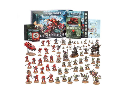Warhammer 40,000 Armageddon startinis rinkinys: Space Marines ir Orkai