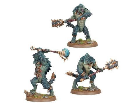 Warhammer AoS Seraphon Spearhead rinkinys: Carnosaur, Kroxigor, Saurus kariai