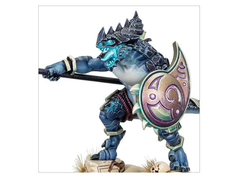 Warhammer AoS Seraphon Spearhead rinkinys: Carnosaur, Kroxigor, Saurus kariai