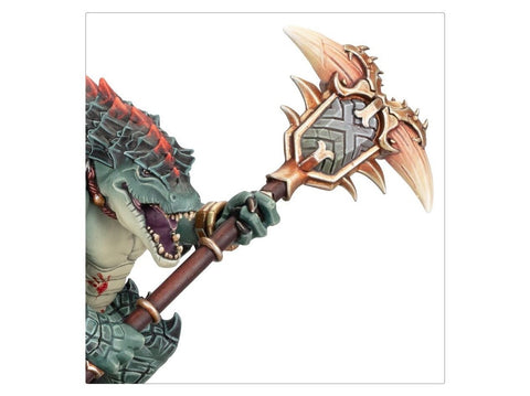 Warhammer AoS Seraphon Spearhead rinkinys: Carnosaur, Kroxigor, Saurus kariai