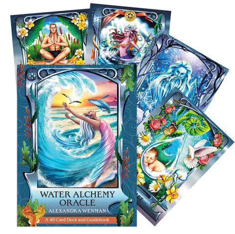 Findhorn Press: Water Alchemy Oracle kortos Findhorn Press - HOBI.LT 🇱🇹