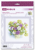 RIOLIS: Watercolor Carnations siuvinėjimo rinkinys iš RIOLIS Nr.: 1846 - HOBI.LT 🇱🇹