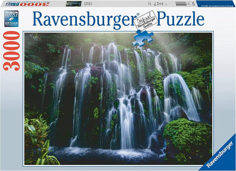 Ravensburger: Waterfall on Bali 3000 Piece Puzzle - RAVENSBURGER dėlionė - HOBI.LT 🇱🇹