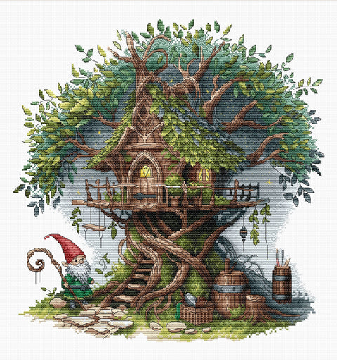 Siuvinėjimo kryželiu rinkinys „Welcome to My Home“ AVA-P040