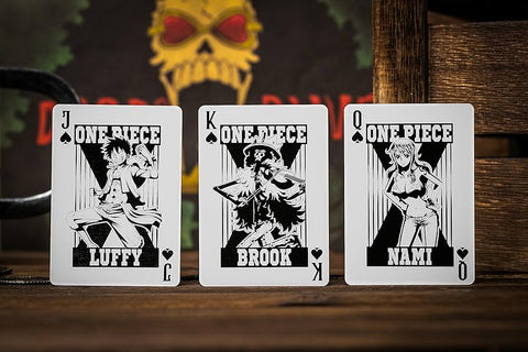 One Piece žaidimo kortos – Brook kolekcinė pokerio kaladė anime gerbėjams