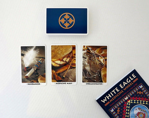 Welbeck Publishing: White Eagle Medicine Wheel kortos - HOBI.LT 🇱🇹