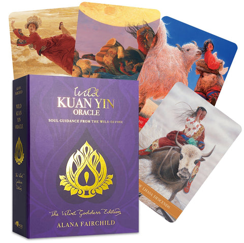 Blue Angel: Wild Kuan Yin Oracle II kortos - HOBI.LT 🇱🇹