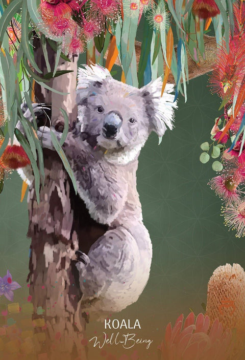 Blue Angel: Wild Wisdom Australia Oracle kortos - HOBI.LT 🇱🇹
