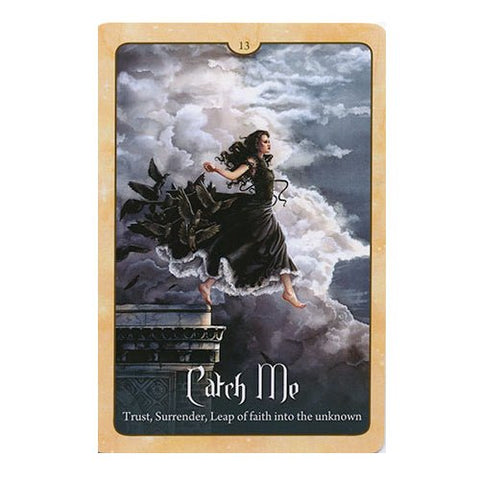 Blue Angel: Wild Wisdom of the Faery Oracle kortos - HOBI.LT 🇱🇹