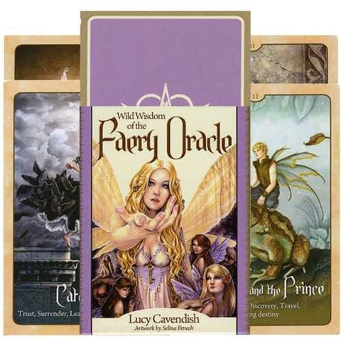 Blue Angel: Wild Wisdom of the Faery Oracle kortos - HOBI.LT 🇱🇹