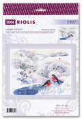 RIOLIS: Winter River siuvinėjimo rinkinys iš RIOLIS Nr.: 1937 - HOBI.LT 🇱🇹