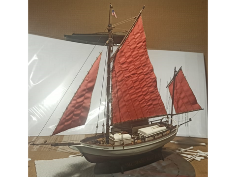 WMC medinis surenkamas „Spray“ modelis 1:50 WK002