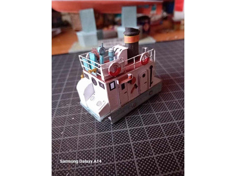WMC JŽS-80 jūrų žvejybos seineris – popierinis modelis 1:100