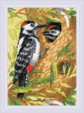 RIOLIS: Woodpecker siuvinėjimo rinkinys iš RIOLIS Nr.: 1851 - HOBI.LT 🇱🇹