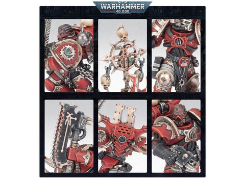 Warhammer 40,000 World Eaters: Khorne Berzerkers (10 vnt.)
